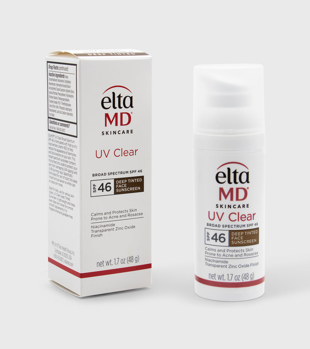EltaMD - UV Clear Deep Tint SPF 46 - 1.7 oz